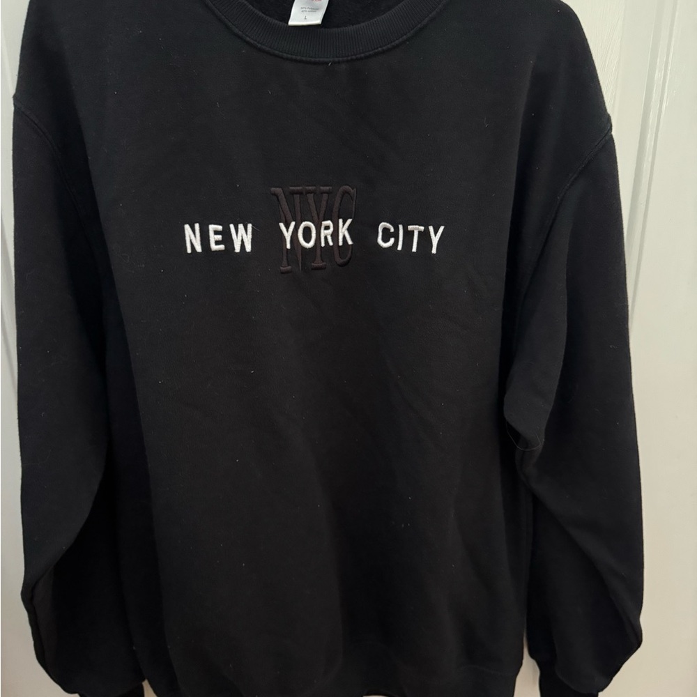 Black NYC Men Sweater